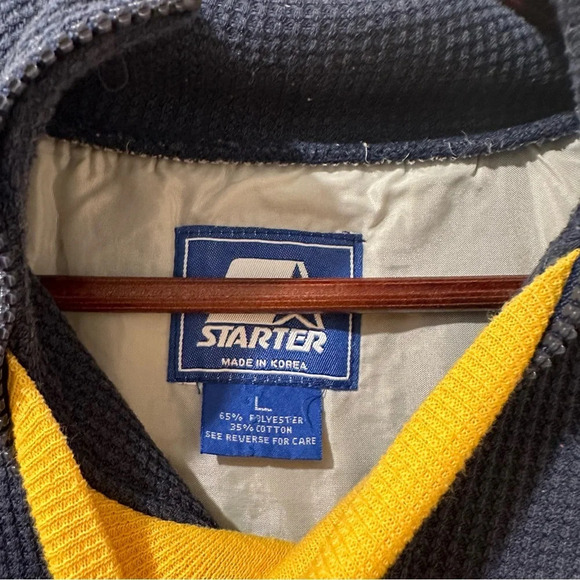 VTG Starter Michigan Waffle Pullover - Picture 5 of 10